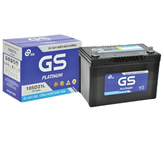 Ắc quy GS MF 105D31L/R 12V-90AH