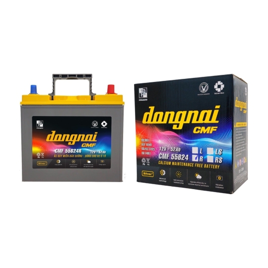 Ắc quy khô miễn bảo dưỡng Đồng Nai CMF 105D31R - 12V - 90Ah (2)