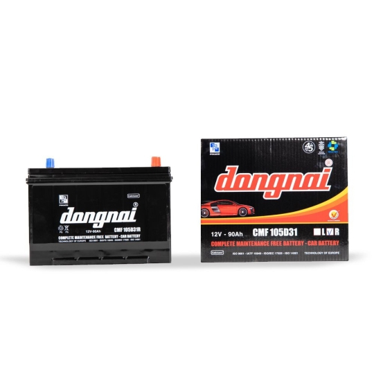 Ắc quy khô miễn bảo dưỡng Đồng Nai CMF 105D31R - 12V - 90Ah (1)