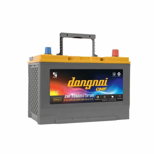 Ắc quy khô miễn bảo dưỡng Đồng Nai CMF 85D23L - 12V - 65Ah